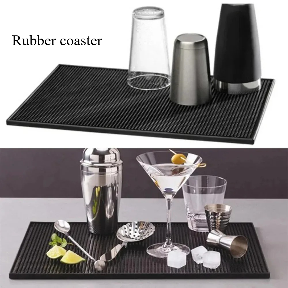 Bar Mat Rubber - Alas Karet untuk Gelas, Alas Meja