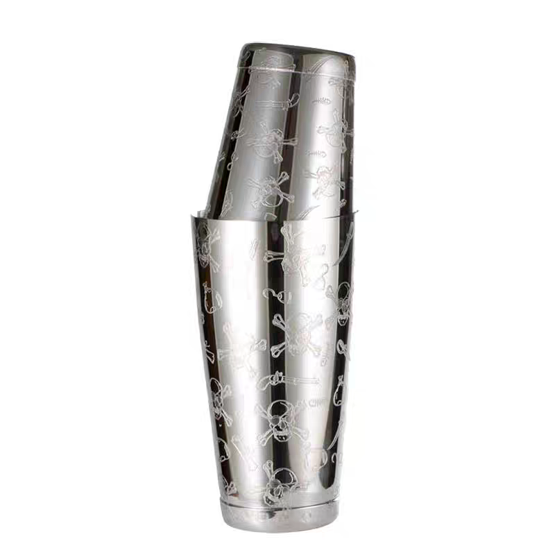 Boston Shaker Set - 500ml/800ml Shaker Koktail Boston Baja Anti