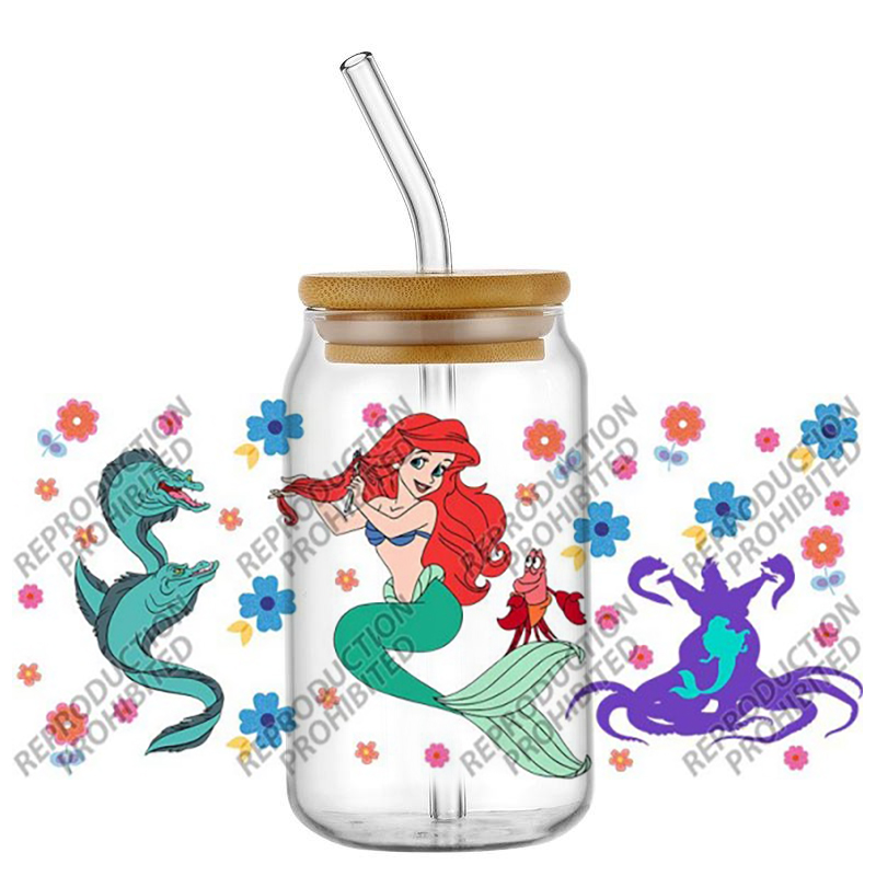 Old Fashioned Glass - Stiker Transfer 3D UV DTF Ariel
