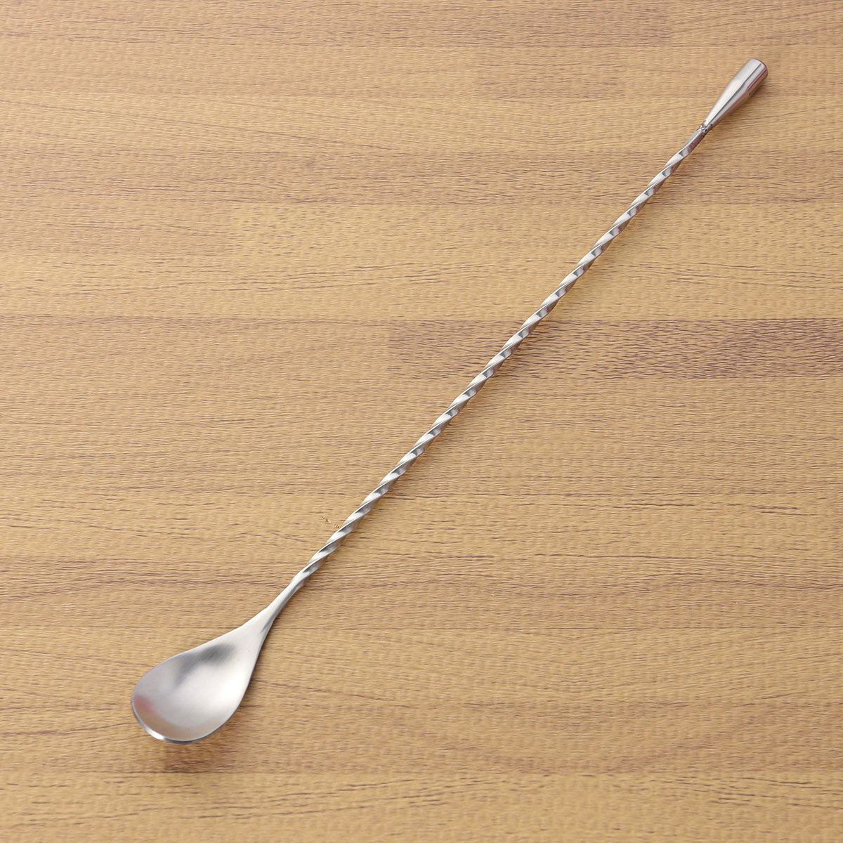 Bar Spoon Twisted - Sendok Pengaduk Koktail Batang Putar Baja