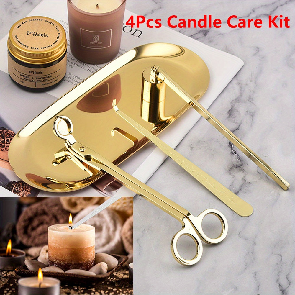 Home Barbershop - 4 Buah/Set Kit Perawatan Lilin Mewah