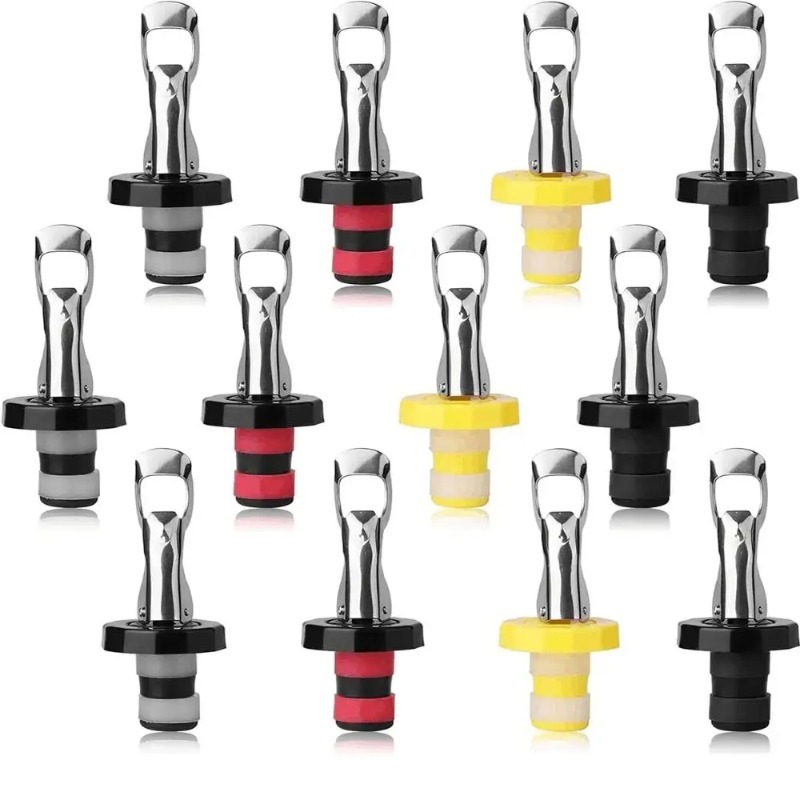 Wine Preservation Pump - 1/12 Buah Sumbat Botol Vakum Sumbat