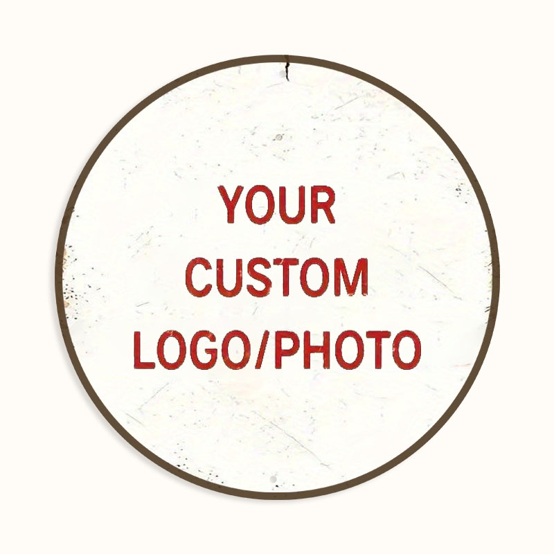 Home Bar Signs - Papan Aluminium Foto/Teks Kustom, Plakat Logam