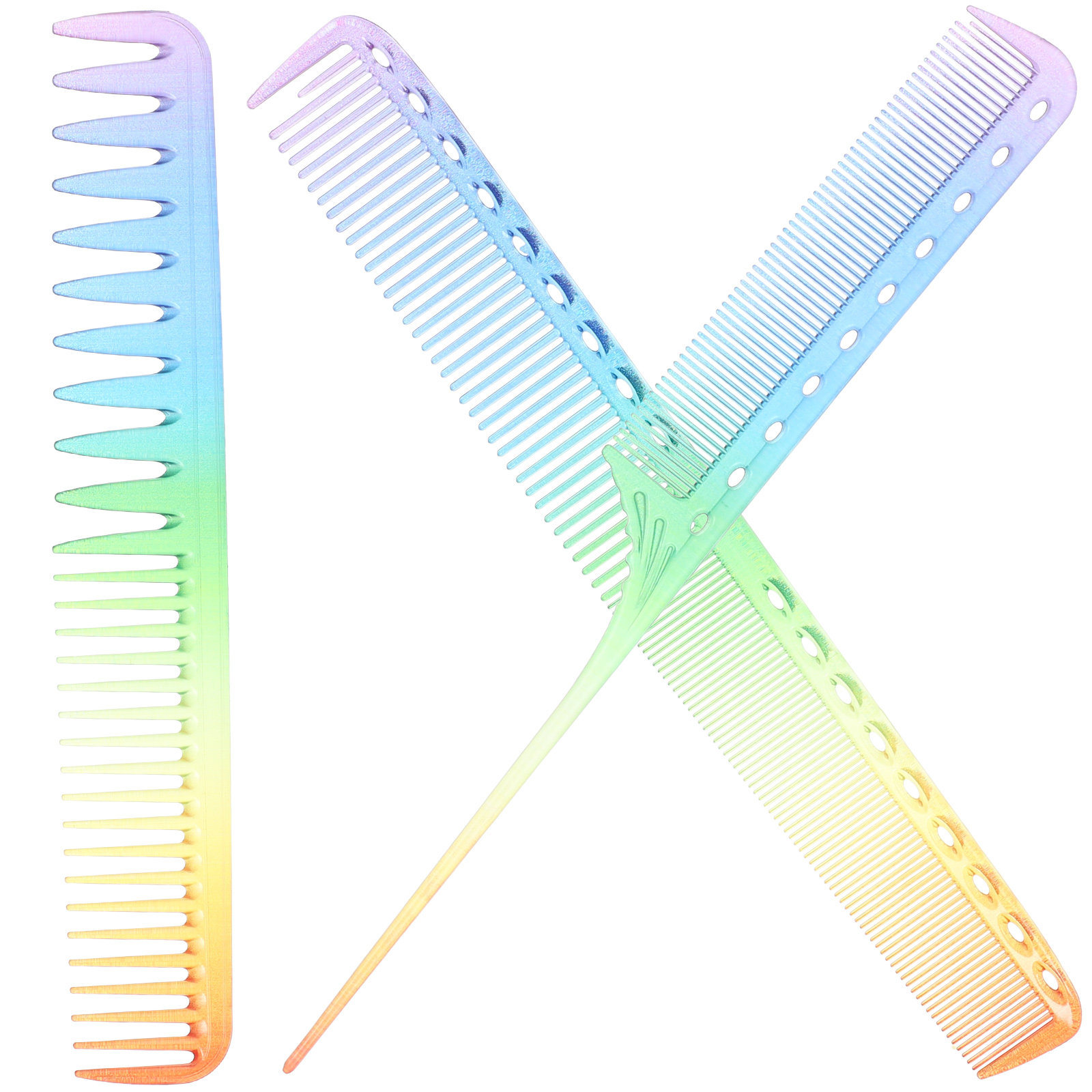 Home Barber - 3Pcs Sisir Tukang Cukur Sisir Penata
