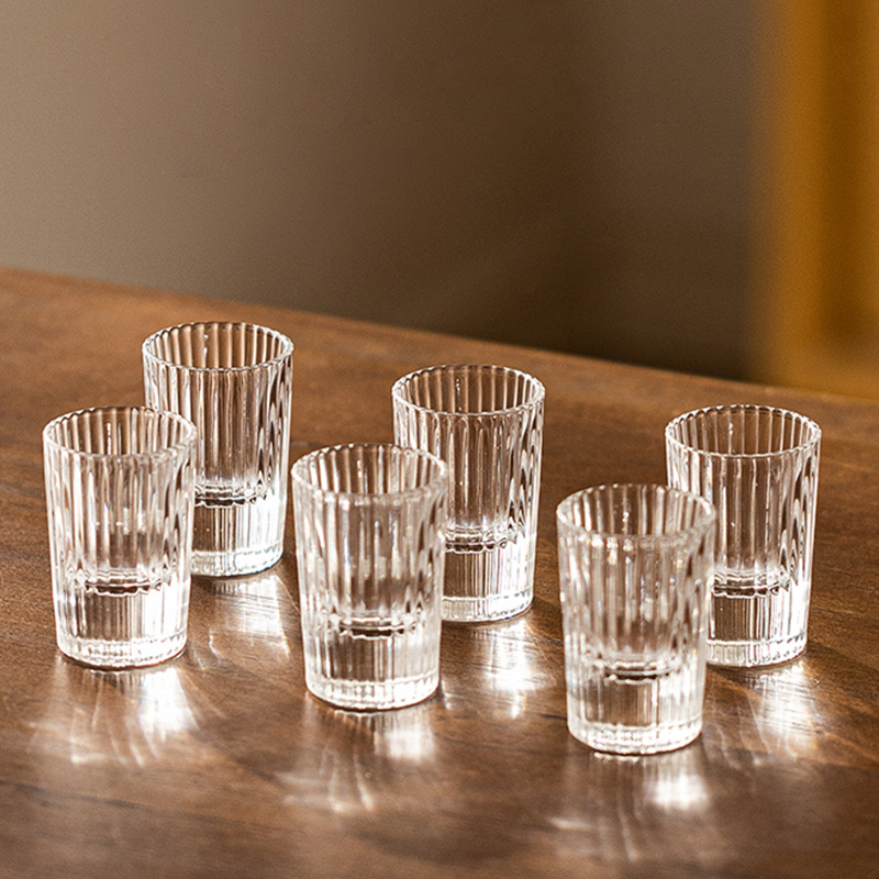 Old Fashioned Glass - 6 buah Set 20ml gelas anggur