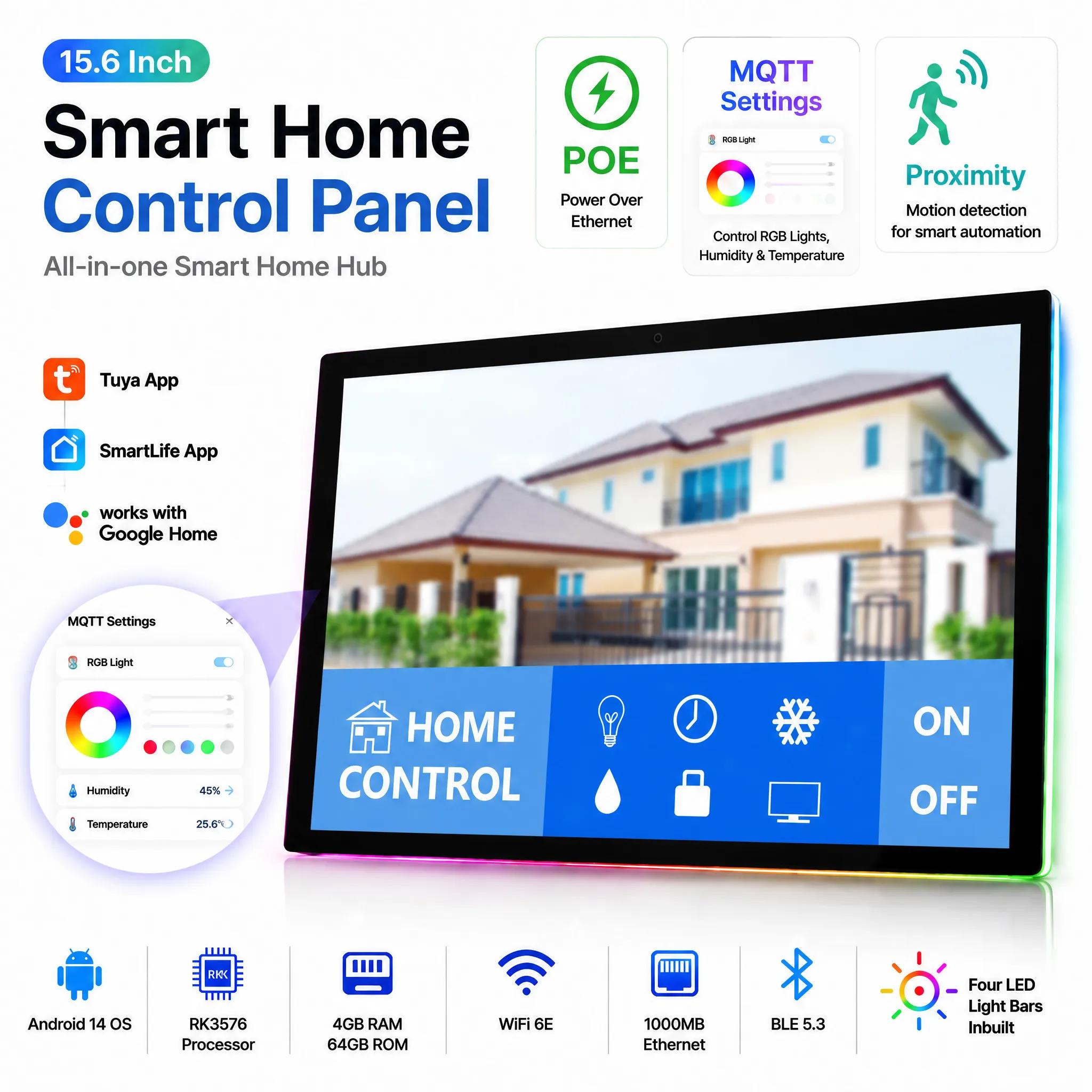 Home Bar Android - Tablet Rumah Pintar 15.6 Inci Android