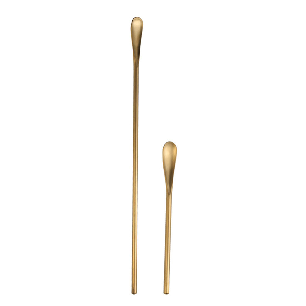 Bar Spoon Twisted - 2Pcs Sendok Pengaduk Stainless Steel Gagang