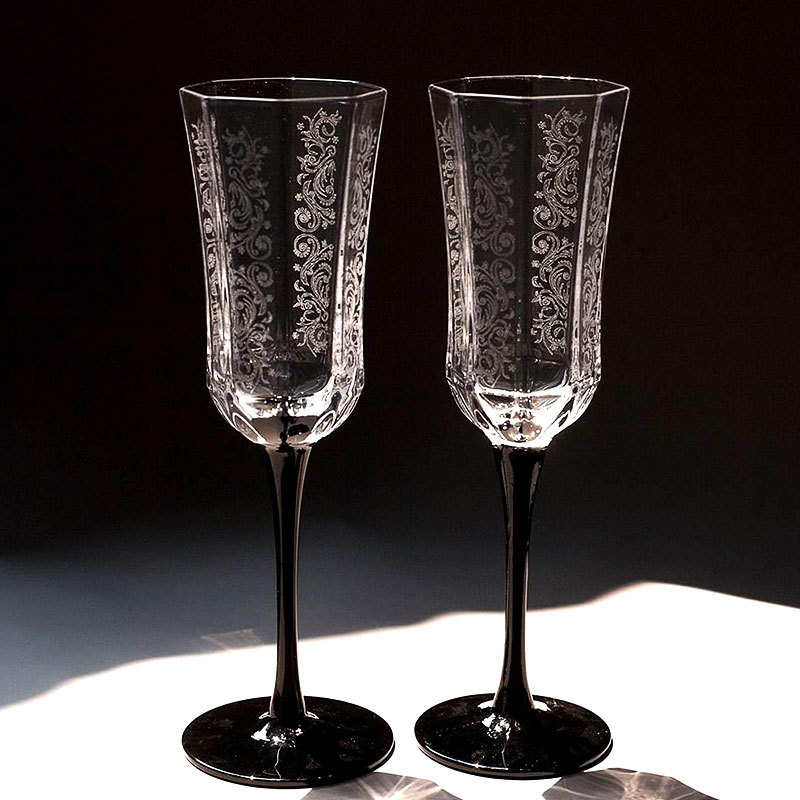 Old Fashioned Glass - Set kaca anggur mewah Hari Valentine