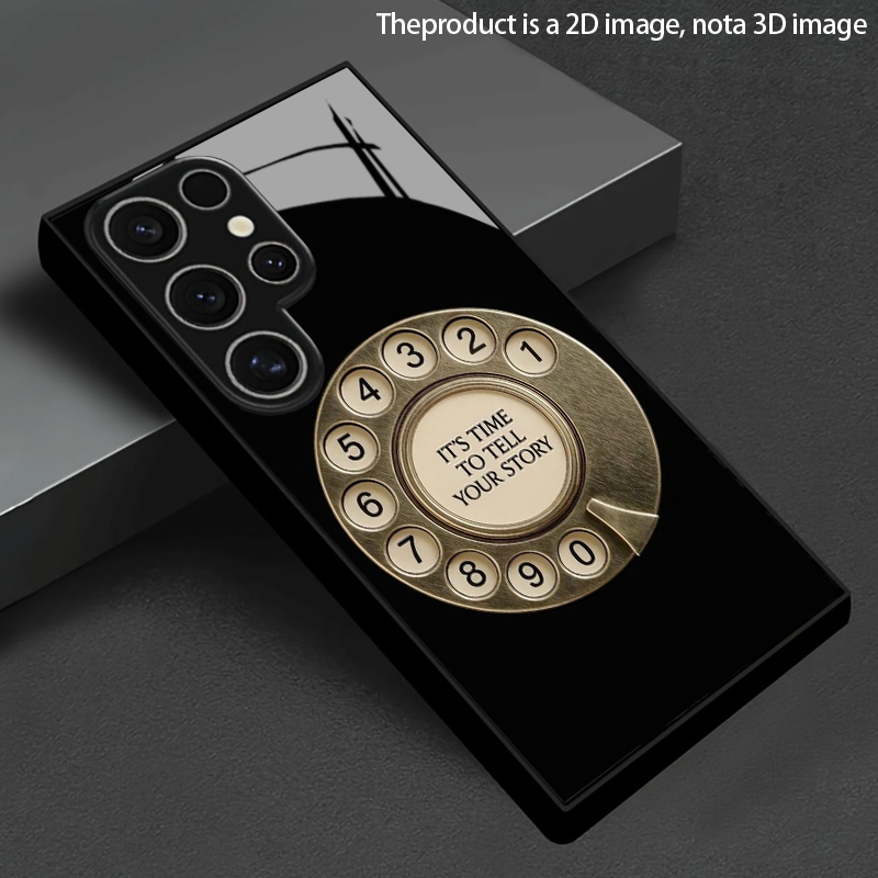 Old Fashioned Glass - Casing Ponsel Vintage Pola Dial Pad