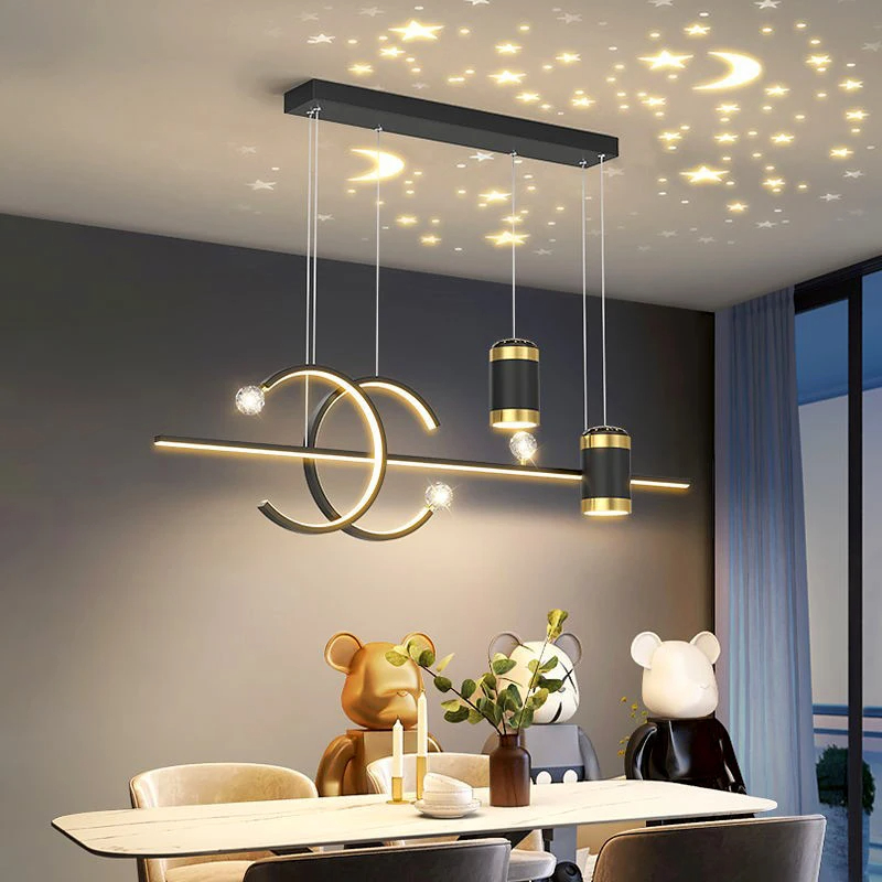 Home Bar And Counter - Lampu gantung LED bergaya Nordik untuk