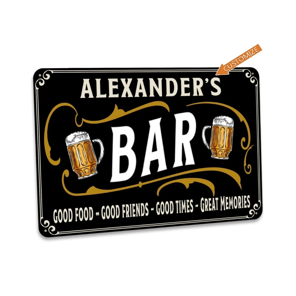Home Bar Signs - Papan Tanda Bar Kustom Dekorasi Bar