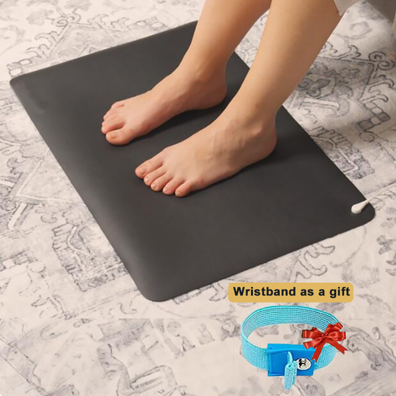Bar Mat Rubber - Matras pembumian dengan gelang, tikar PU