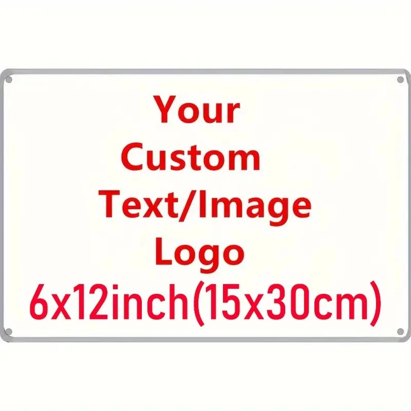 Home Bar Signs - [2D Datar] 6×12 Inci 15×30cm Papan