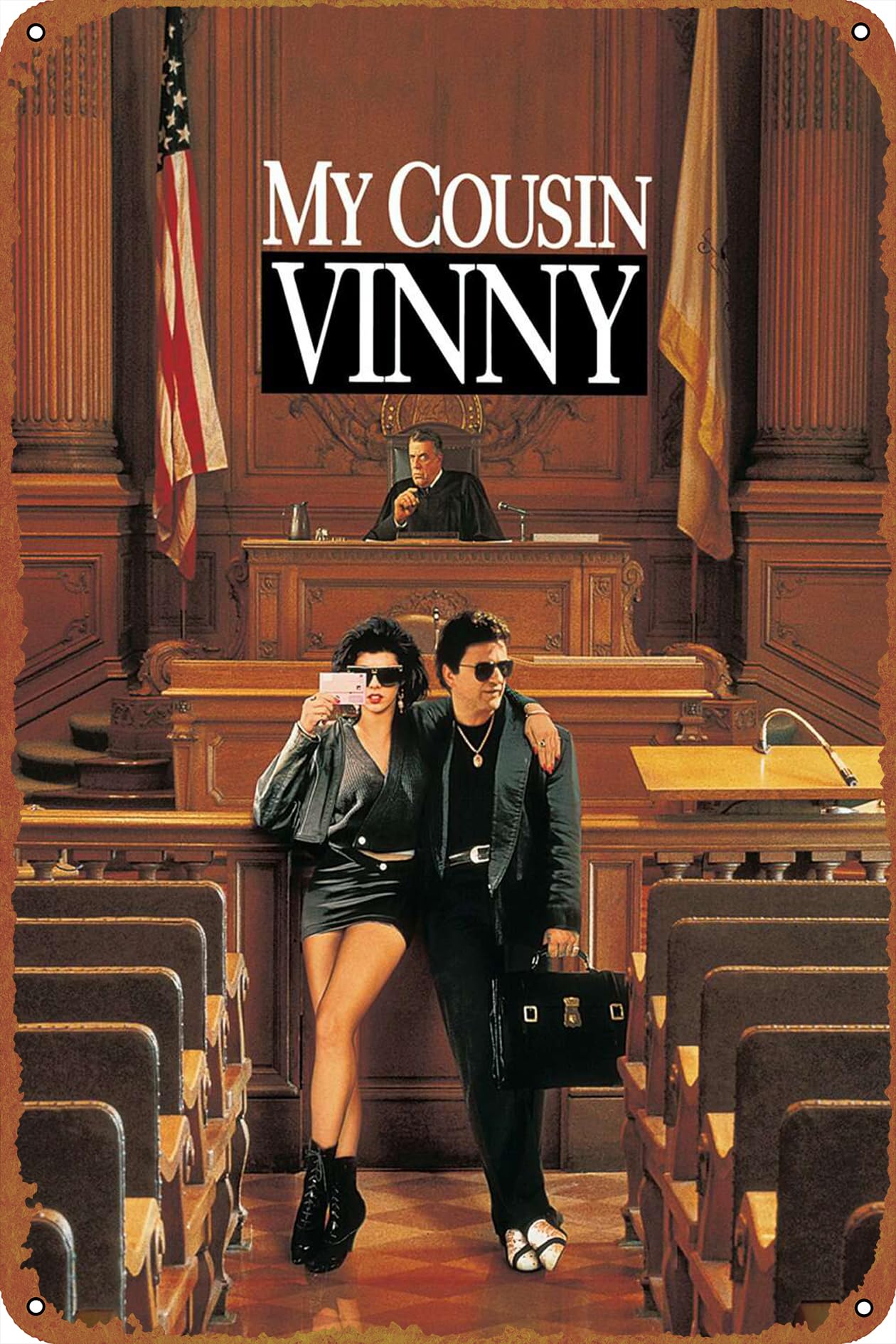 Home Bar And Restaurant - Poster Film My Cousin Vinny, Papan