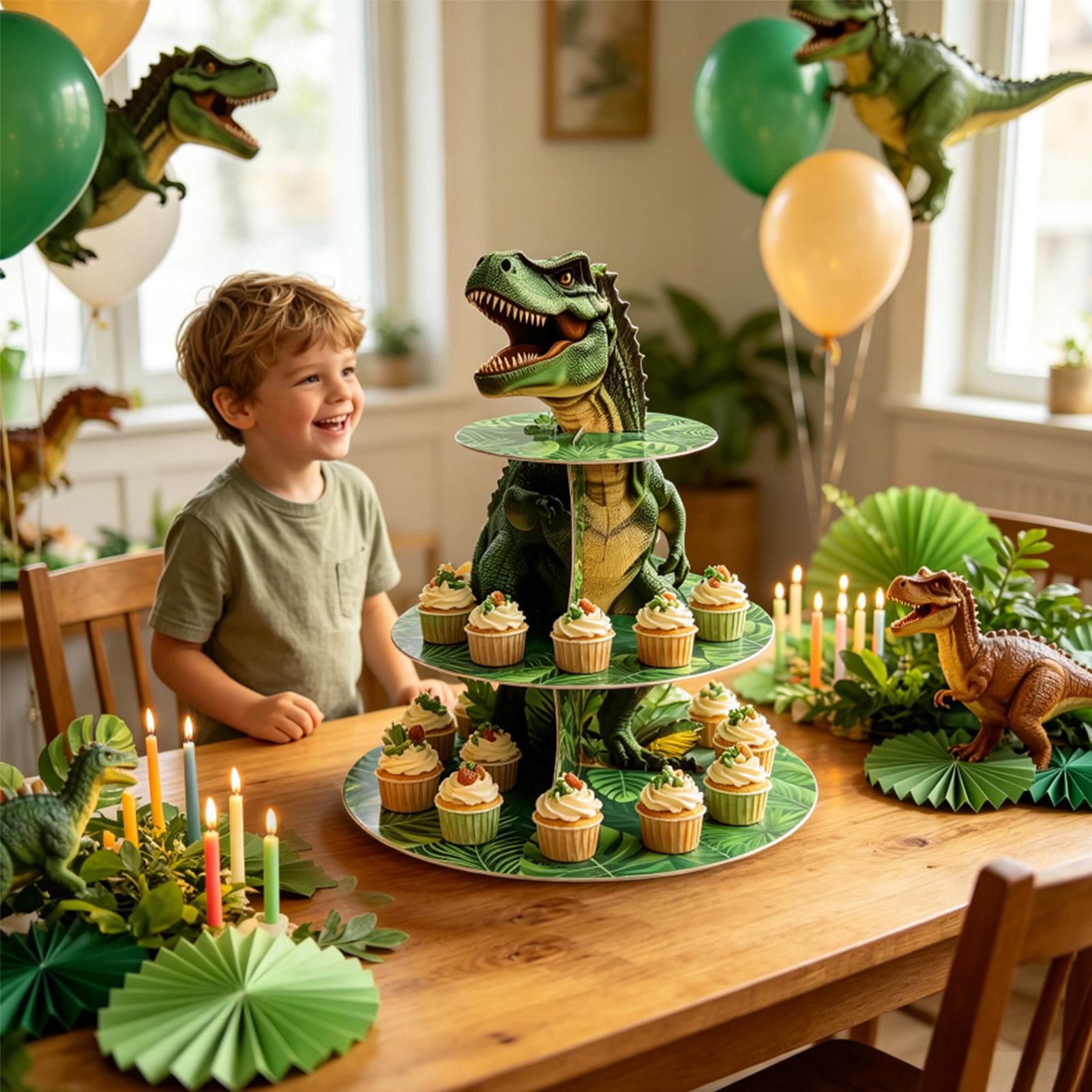 Rak Kue 3 Tingkat Bentuk Dinos - Home Bar Shelf ulasan dan harga