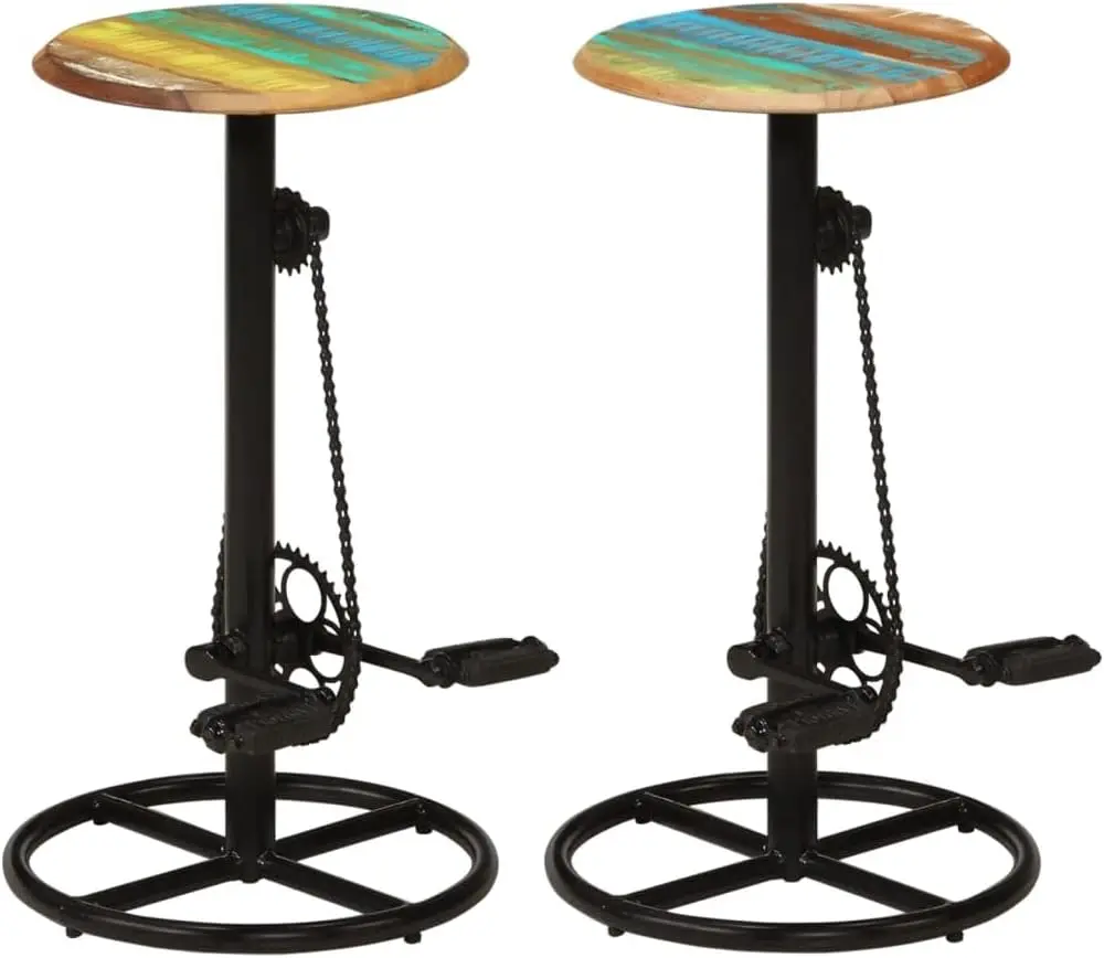 Kursi Bar 2 pcs, Kursi Meja Da - Home Bar And Counter ulasan dan harga