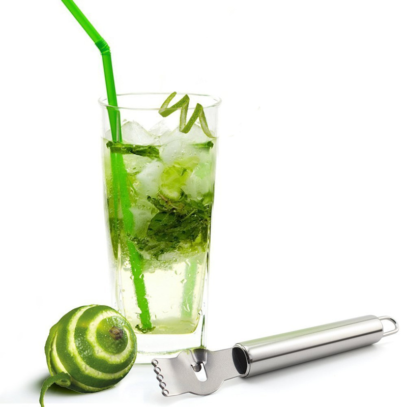LMETJMA Parutan Zester Lemon B - Peeler Channel Knife ulasan dan harga