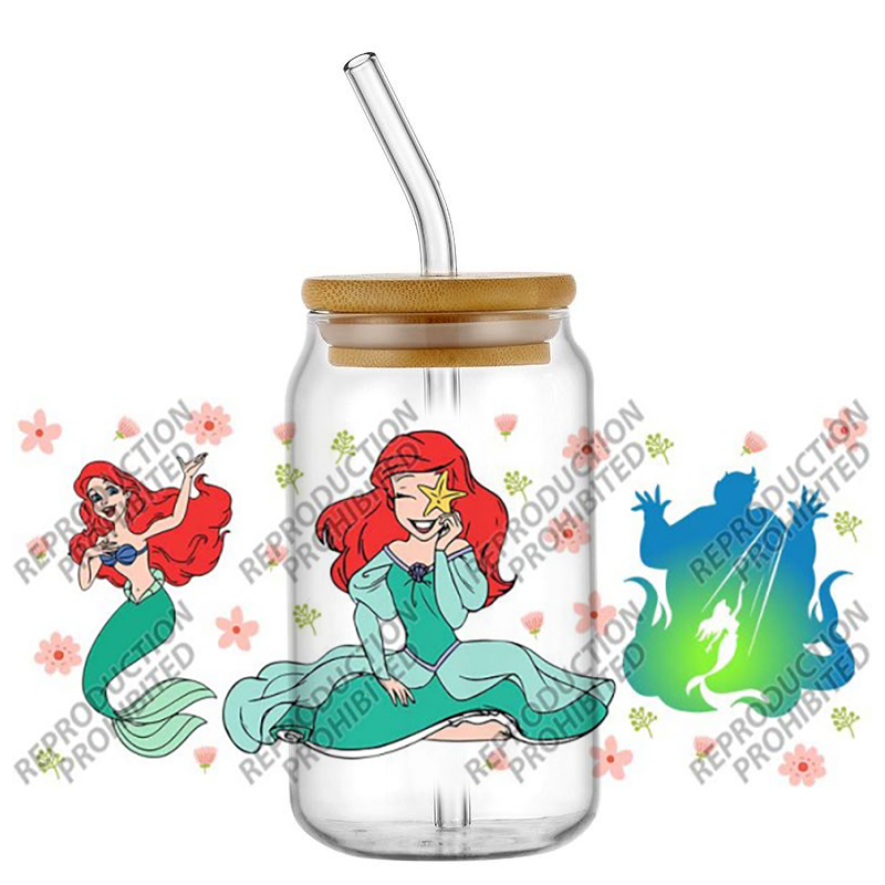 Stiker Transfer 3D UV DTF Arie - Old Fashioned Glass ulasan dan harga
