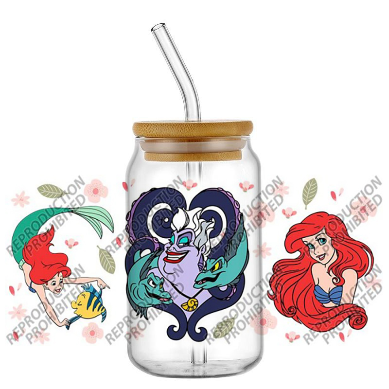 Stiker Transfer 3D UV DTF Arie - Old Fashioned Glass ulasan dan harga