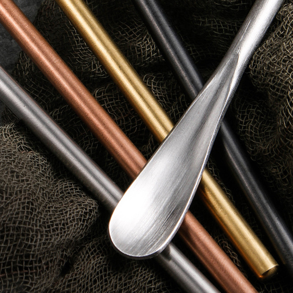 2Pcs Sendok Koktail Stainless  - Bar Spoon Twisted ulasan dan harga
