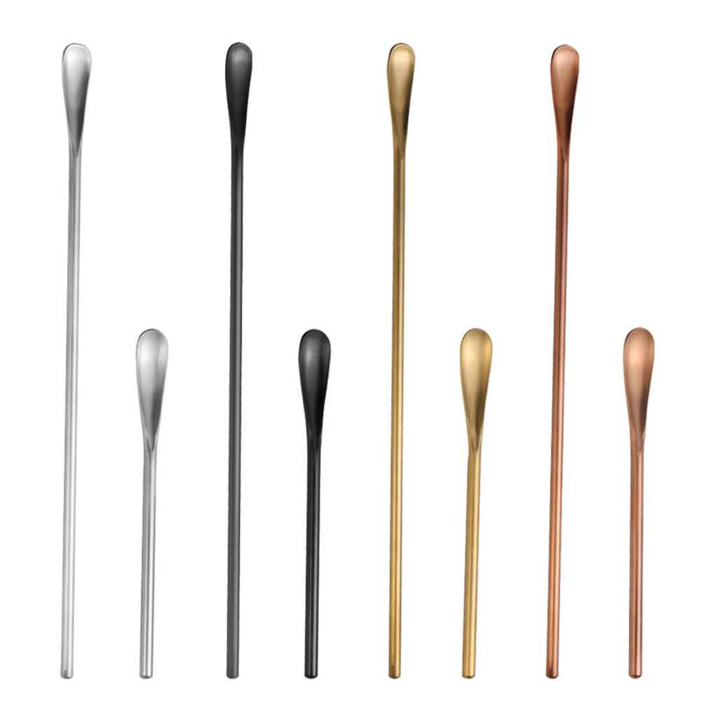 2Pcs Sendok Koktail Stainless  - Bar Spoon Twisted ulasan dan harga