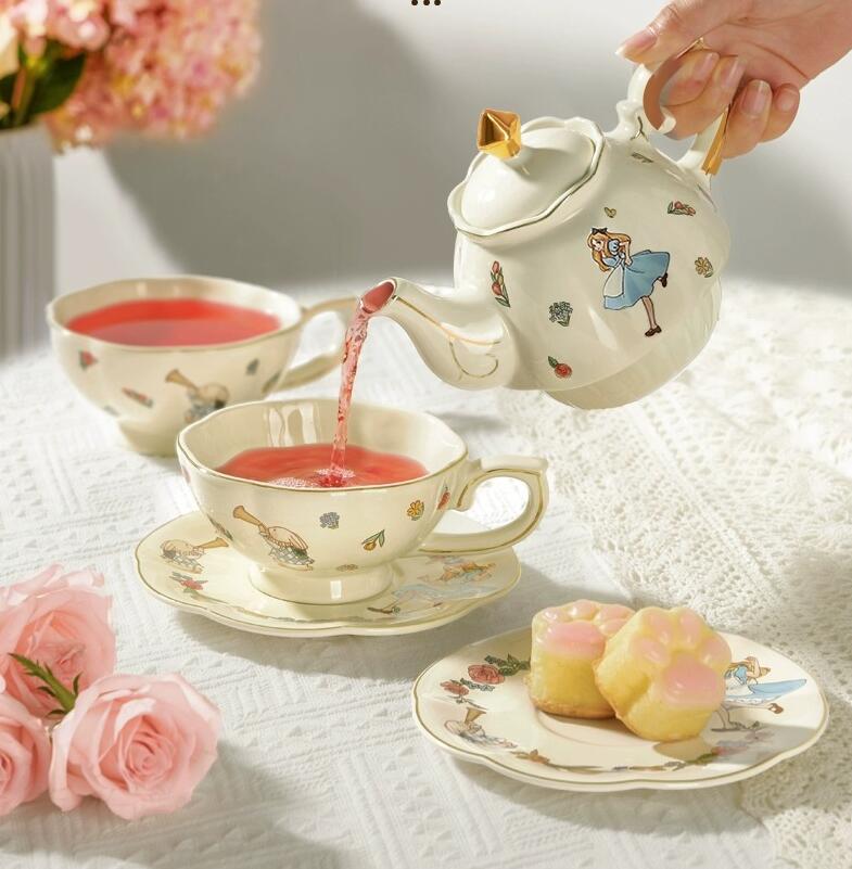 Set Teh dan Kopi Keramik Alice - Old Fashioned Glass ulasan dan harga