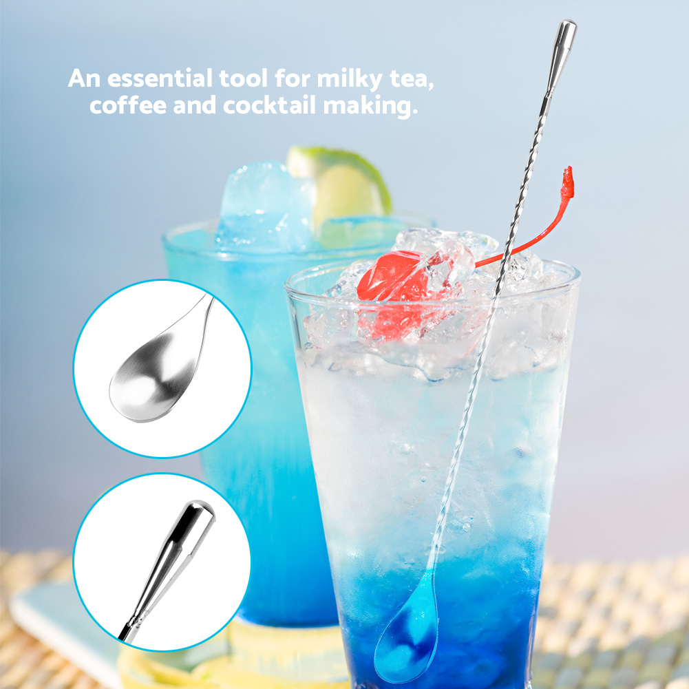 Sendok Bar Baja Tahan Karat Ga - Bar Spoon Twisted ulasan dan harga