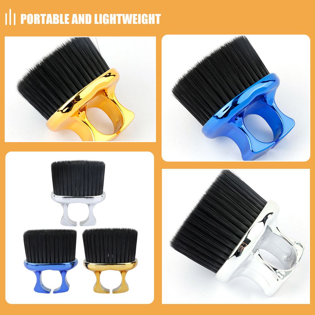 3Pcs Set Sikat Leher Profesion - Home Barber ulasan dan harga
