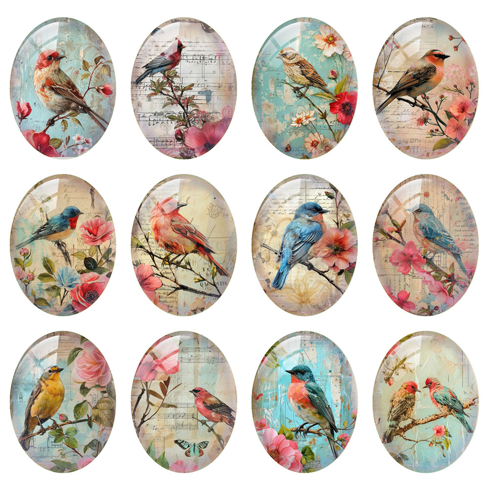 Kaca Cabochon Bentuk Bulat/Ova - Old Fashioned Glass ulasan dan harga