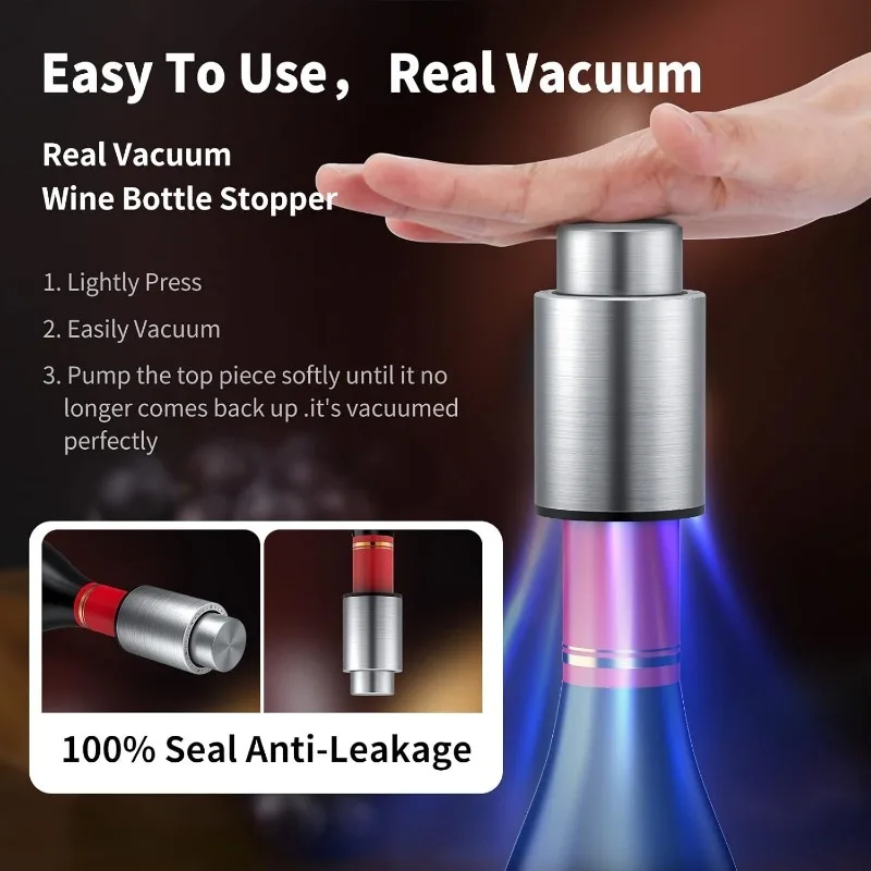 Sumbat Botol Anggur Sumbat Ang - Wine Preservation Pump ulasan dan harga