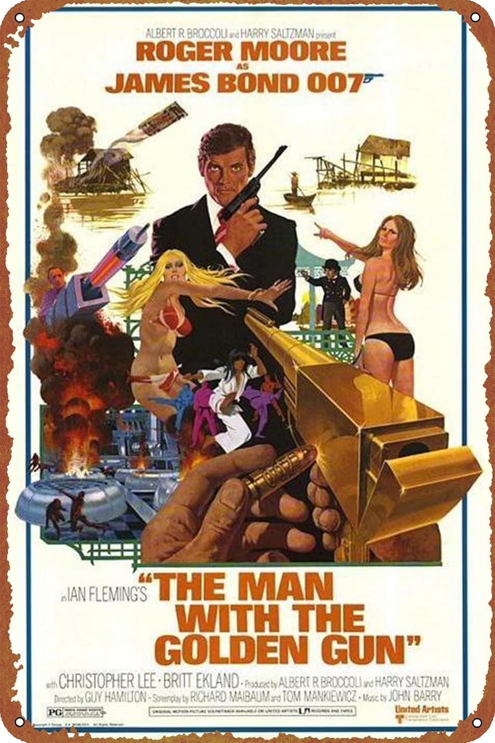 Poster Film The Man With the G - Home Bar And Restaurant ulasan dan harga