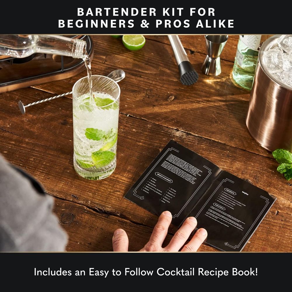 Set Perlengkapan Koktail & Bar - Cocktail Recipe Book ulasan dan harga