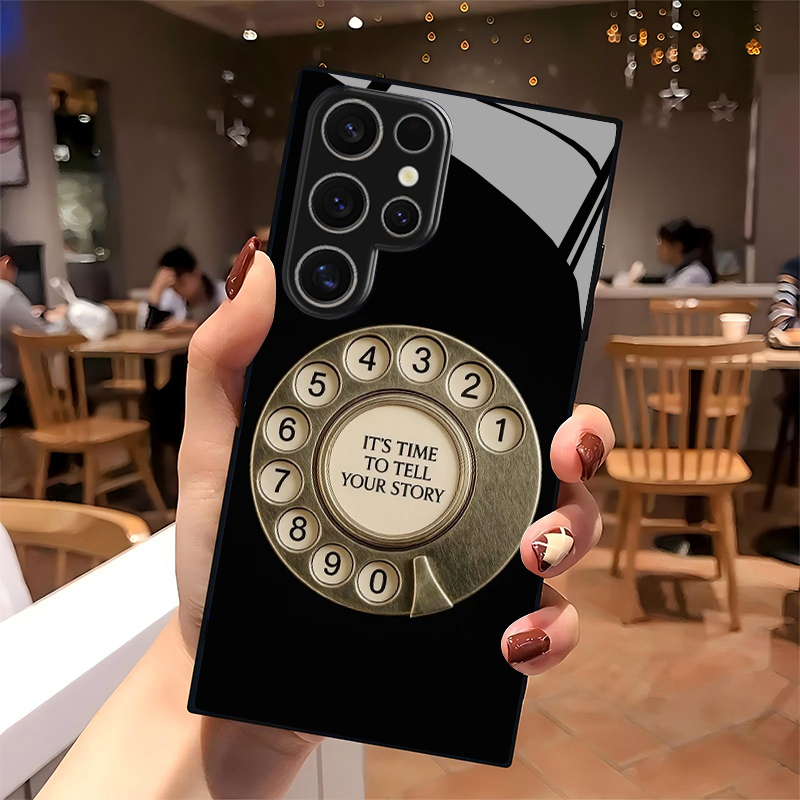 Casing Ponsel Vintage Pola Dia - Old Fashioned Glass ulasan dan harga