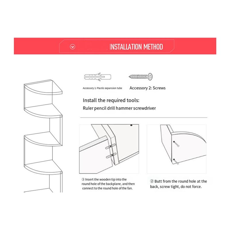 Rak Sudut ABUL-Corner, Rak Sud - Home Bar Shelf ulasan dan harga