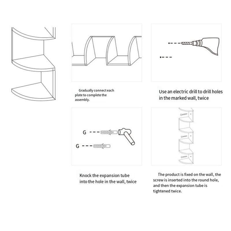 Rak Sudut ABUL-Corner, Rak Sud - Home Bar Shelf ulasan dan harga