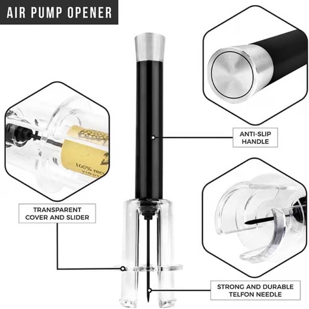 Aksesoris Bar Set Pembuka Boto - Wine Preservation Pump ulasan dan harga