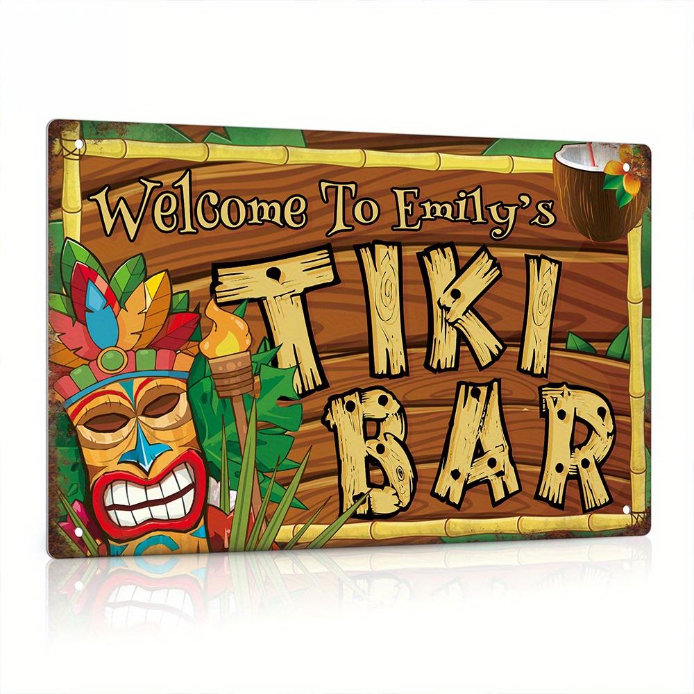 Papan Tanda Bar Tiki Dekorasi  - Home Bar And Restaurant ulasan dan harga