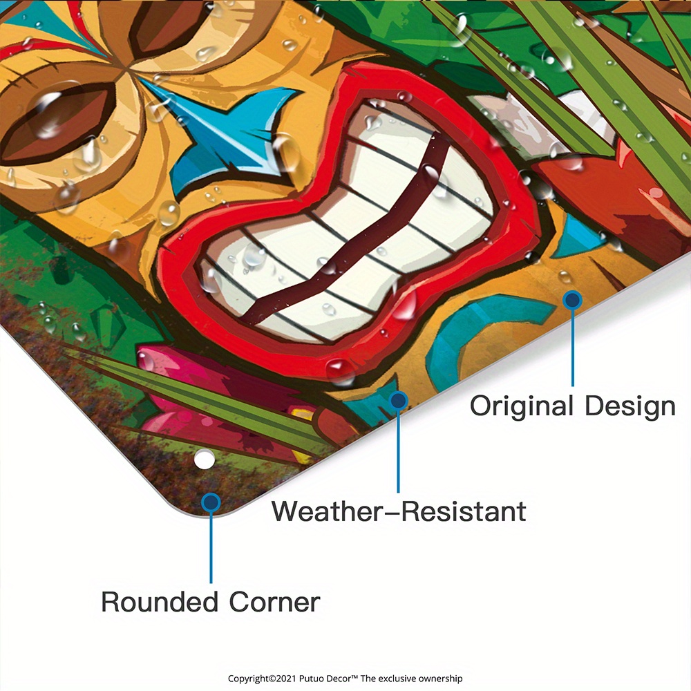 Papan Tanda Bar Tiki Dekorasi  - Home Bar And Restaurant ulasan dan harga