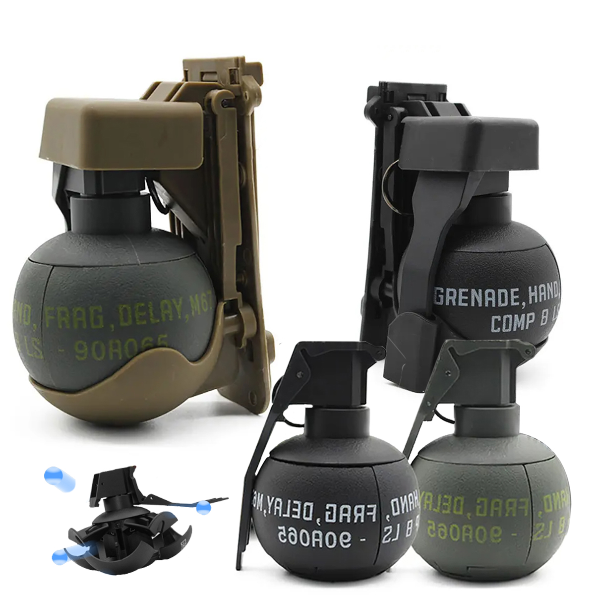 Set Model Granat Taktis AA, Mo - Smoking Gun Kit ulasan dan harga