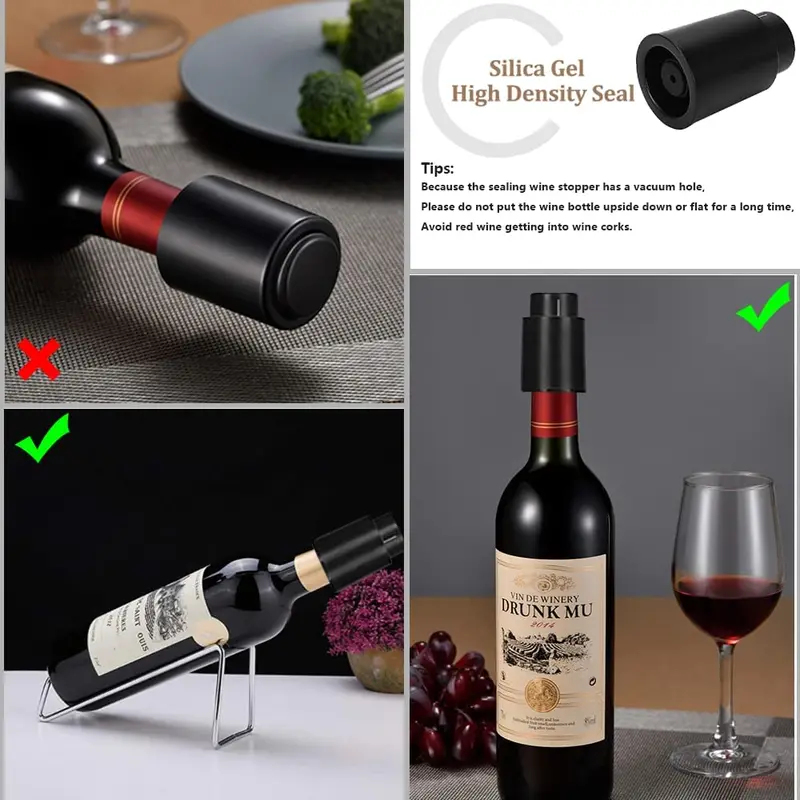 Penutup Botol Anggur Vakum, Pe - Wine Preservation Pump ulasan dan harga