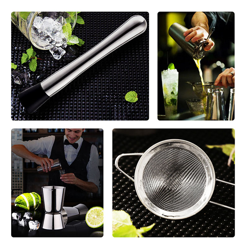 13 Buah/Set Pengocok Cocktail  - Boston Shaker Set ulasan dan harga