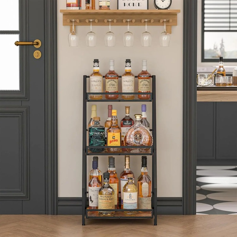 Rak Anggur 3 Tingkat Model Tan - Home Bar Shelf ulasan dan harga