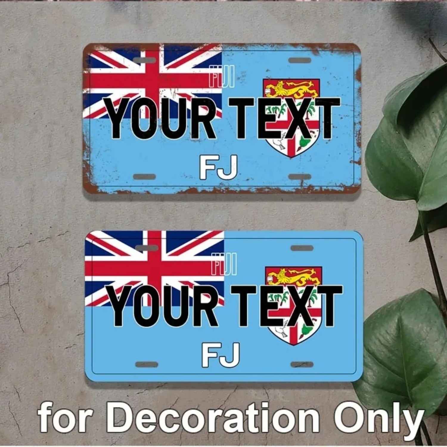 Papan Aluminium Fiji Kustom ya - Home Bar Signs ulasan dan harga