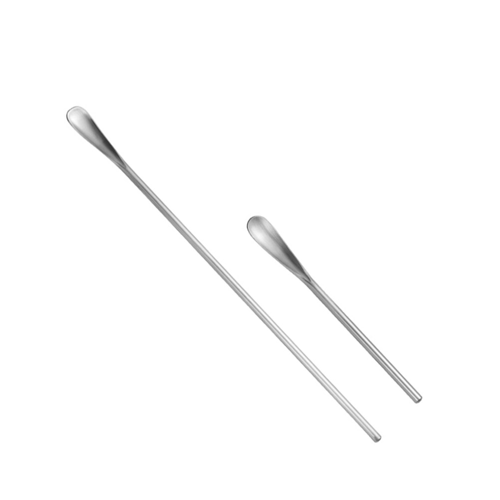 2Pcs Sendok Koktail Stainless  - Bar Spoon Twisted ulasan dan harga
