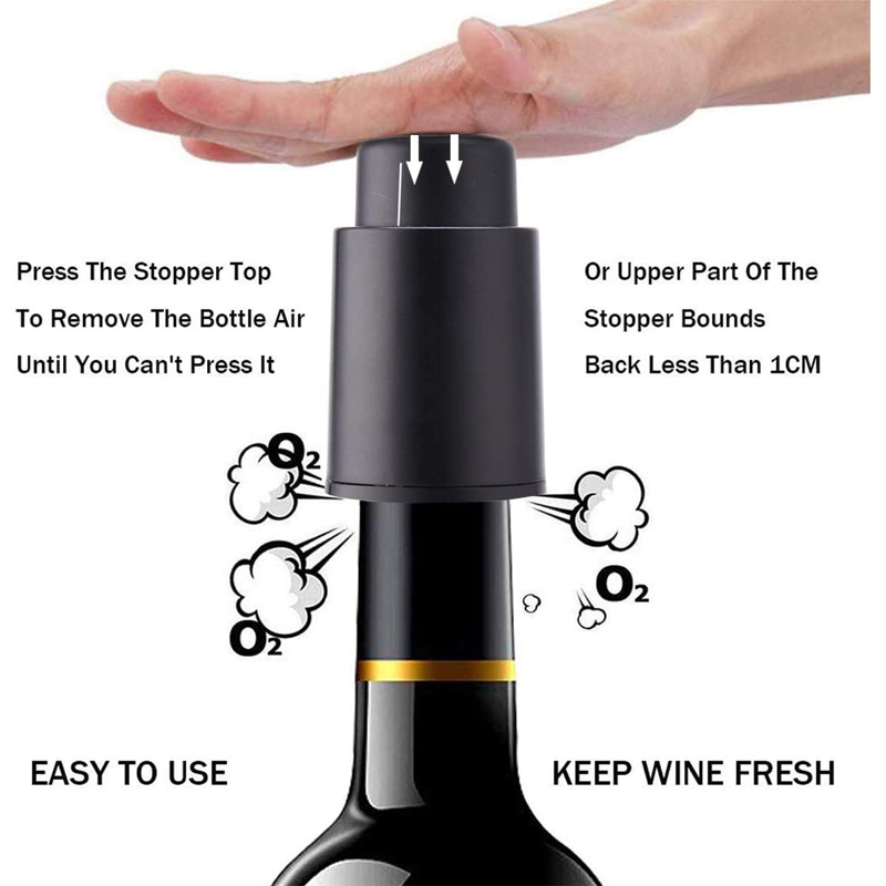 LMETJMA Sumbat Botol Anggur Da - Wine Preservation Pump ulasan dan harga